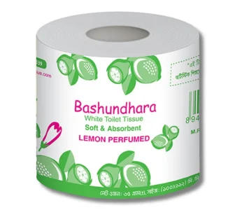 Bashundhara Toilet Tissue Lemon White Perfumed