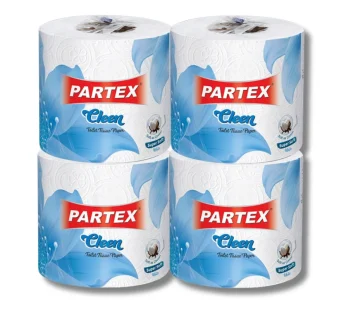 Partex Cleen Toilet Tissue Super Soft 4Rolls